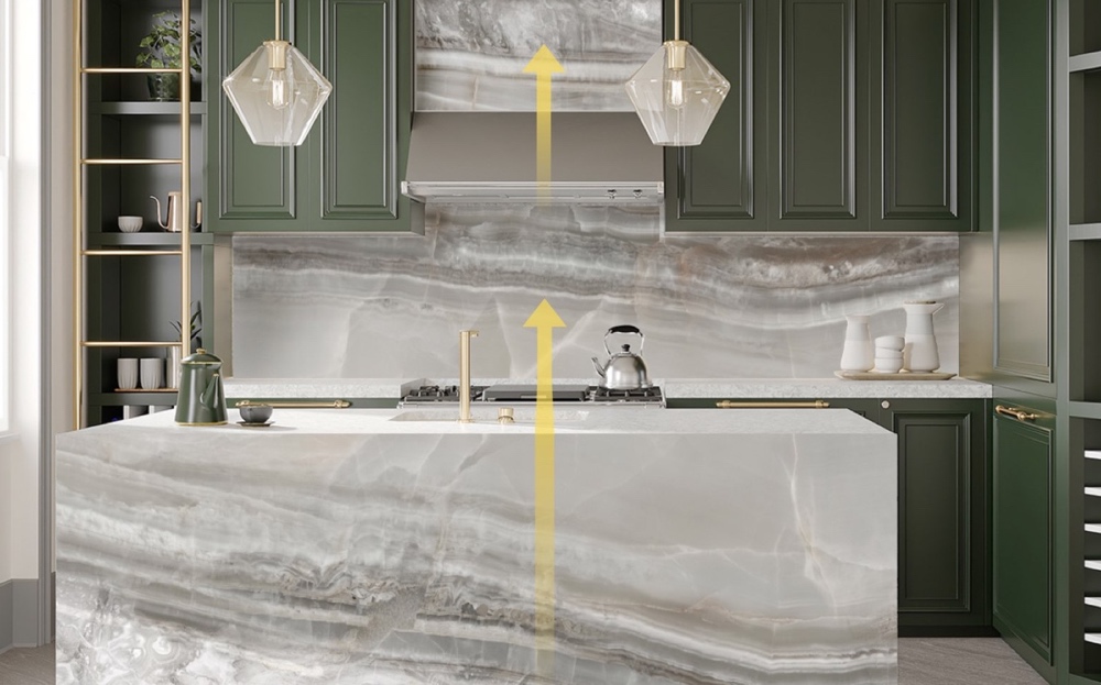 kitchen setting Chula Vista bioquartz